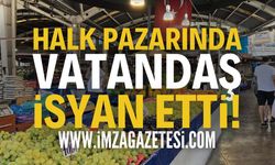Zonguldak Halk Pazarında Vatandaş İsyan Etti