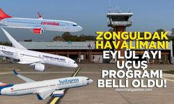 Zonguldak Havalimanı Eylül Uçuş Programı Belli Oldu! İşte THY, Corendon ve SunExpress Seferleri...