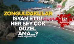 Vatandaştan Zonguldak Tersane plajı tepkisi! "Temiz, Huzurlu ve Güzel Ama..."