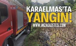 Zonguldak Karaelmas'ta Çalılık Yangını!