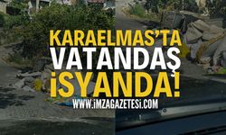 Zonguldak Karaelmas'ta Tepki Toplayan Görüntü!