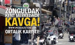 Zonguldak Kent Merkezinde Kavga!