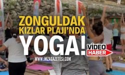 Zonguldak Kızlar Plajı Güne Yoga İle Başladı