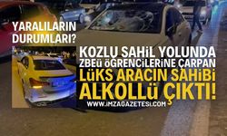 Zonguldak Kozlu'da Alkollü Sürücü BEUN Öğrencilerine Çarptı!