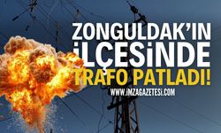 Zonguldak Kozlu'da Trafo Patladı: Ekipler Olay Yerinde