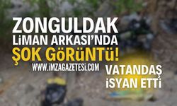 Zonguldak Liman Arkasında Şok Görüntü!