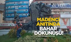 Madenci Anıtı’nda Bahar Temizliği!