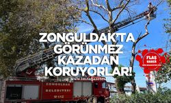 Zonguldak’ta görünmez kazadan koruyorlar!