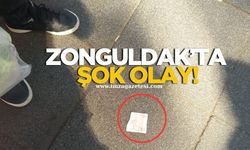 Zonguldak'ta şok olay!
