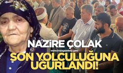 ZONGULDAK SAĞLIK CAMİASININ ACI GÜNÜ: NAZİRE ÇOLAK SON YOLCULUĞUNA UĞURLANDI