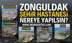 Zonguldak şehir hastanesi nereye yapılsın?