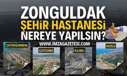 Zonguldak şehir hastanesi nereye yapılsın?