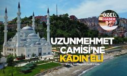 Zonguldak’taki caminin alanındakiler kadın eliyle traşlanıyor!