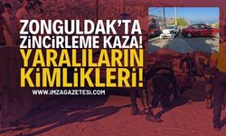 Zonguldak Zincirleme Kazada Yaralananların Kimlikleri!