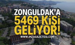 Zonguldak'a 5469 Kişi Geliyor! | Zonguldak haber