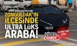 Zonguldak'ın İlçesinde Ultra Lüks Araba!