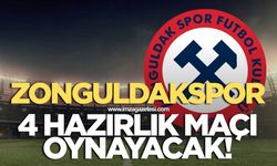 Zonguldakspor 4 hazırlık maçına çıkacak