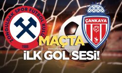 Zonguldakspor Çankaya maçında ilk gol sesi