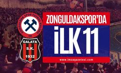 Zonguldakspor-Galataspor maçının ilk 11’leri belli oldu