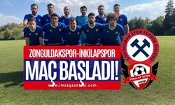 Zonguldakspor-İnkilapspor maçı başladı