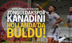 Zonguldakspor kanadını Hollanda’da buldu