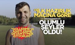 Zonguldakspor Kaptanı Serhat Baştan, “İlk hazırlık maçına göre olumlu şeyler oldu”