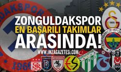 Zonguldakspor Süper Lig’de en başarılı 18 takım arasına ismini yazdırdı