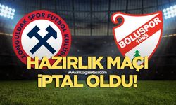 Zonguldakspor'un Boluspor'la oynayacağı hazırlık maçı iptal oldu