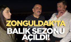 Zonguldak'ta balık sezonu açıldı!