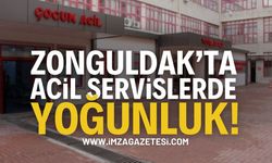 Zonguldak'ta Hastanelerde Yoğunluk Devam Ediyor!