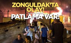 Zonguldak'ta olay! Patlama var