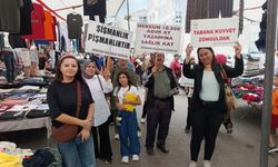 Kilimli'de sağlık personeli halk sağlığı için yürüdü...