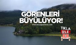 Bolu Abant Gölü görenleri büyülüyor!