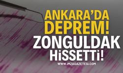 Ankara'da Deprem: Zonguldak da Hissetti!