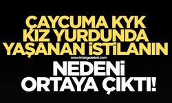 Çaycuma KYK'da yaşanan istilanın nedeni belli oldu