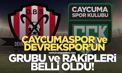 Çaycumaspor ve Devrek Belediyespor'un grubu ve rakipleri belli oldu