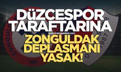 Düzcespor taraftarına Zonguldak'ta deplasman yasak!