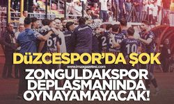 Düzcespor'da şok! Zonguldakspor’a karşı oynayamayacak