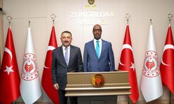 Zonguldak Valisi Hacıbektaşoğlu, Ruanda Büyükelçisini Ağırladı