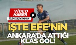 İşte Efe Binici’nin Ankara Demirspor ağlarına gönderdiği klas gol