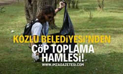 Kozlu Belediyesinden Çöp Toplama Hamlesi!