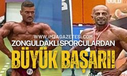 Kozlulu Berkan Kayar ile Feyyaz Bozkurt, Vücut Geliştirmede zirvede...