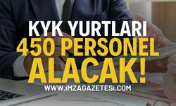 KYK Yurtları 450 Personel Alımı Şartları 2025
