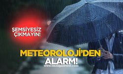 Meteoroloji Alarm Verdi! O gün şemsiyesiz çıkmayın!