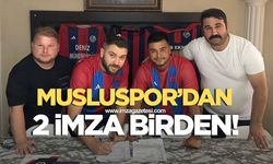 Muslu Belediyespor'dan 2 imza birden