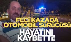 Mustafa İnci feci kazada hayatını kaybetti