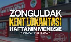 Zonguldak Belediyesi Kent Lokantası Haftalık Menüsünü Açıkladı