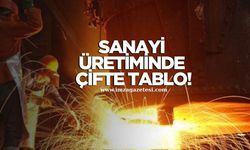 Sanayi Üretiminde Çifte Tablo!