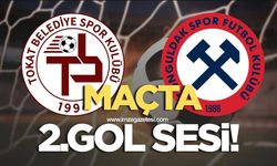 Tokat Belediyespor Zonguldakspor maçında ikinci gol sesi