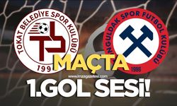 Tokat Belediyespor Zonguldakspor maçında ilk gol sesi